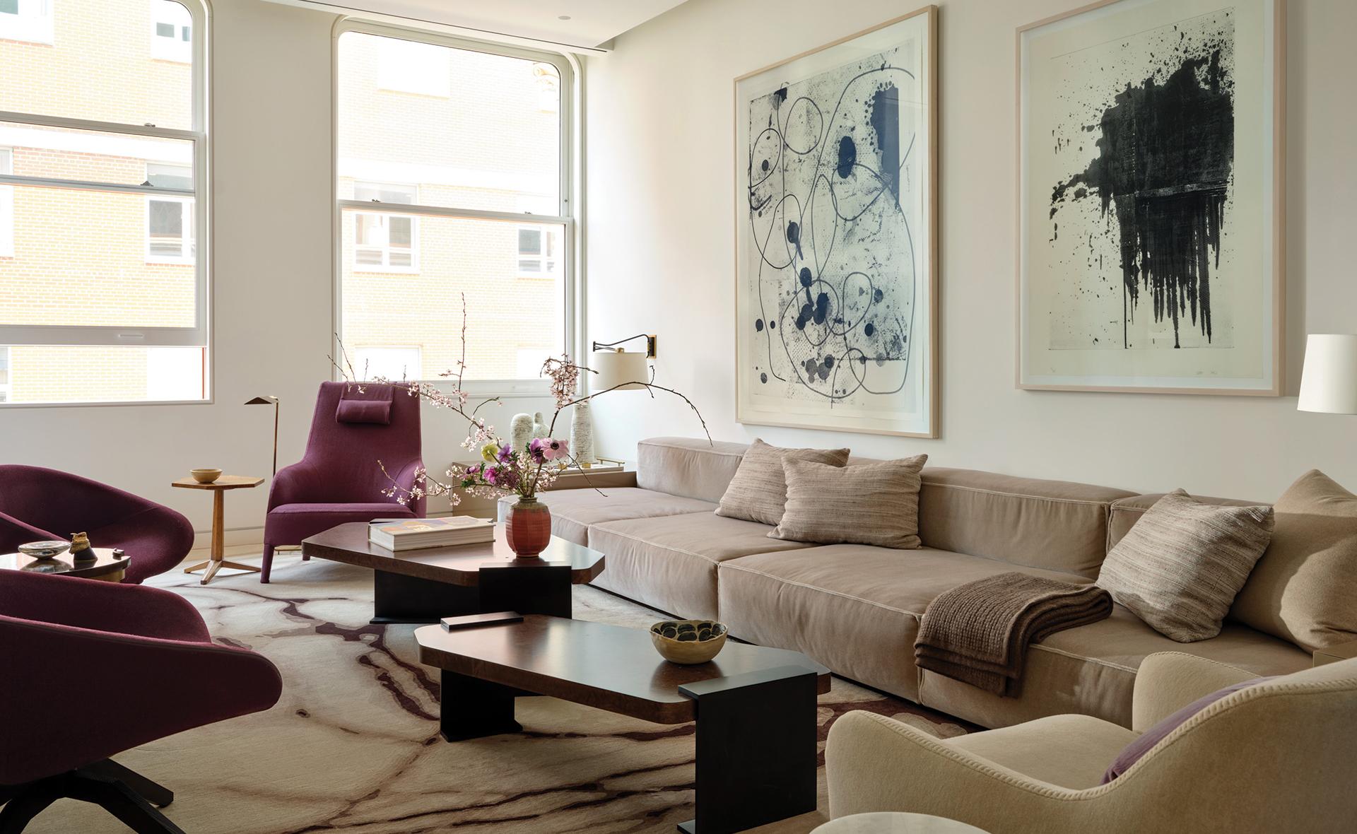 Robbins-Architecture-Tribeca-Loft-Great Room 1
