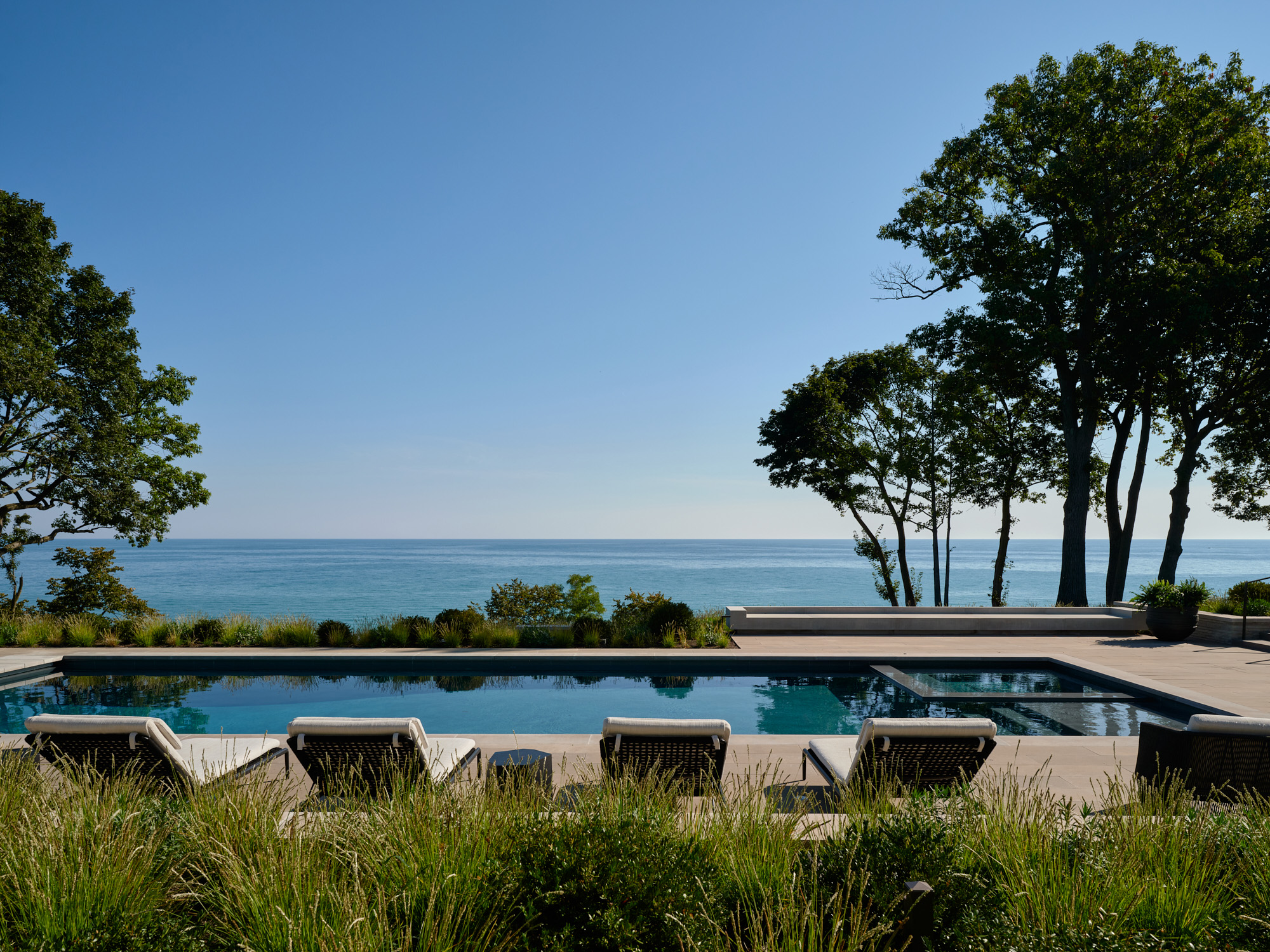 Robbins-Architecture-Project-Shoreline-Reflections-Backyard-Pool-Lake-View